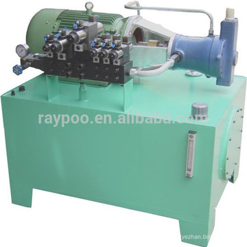 Hydraulic system is applied to the brick making machinery